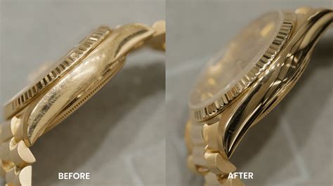 how to polish a gold rolex|polishing a rolex worth it.